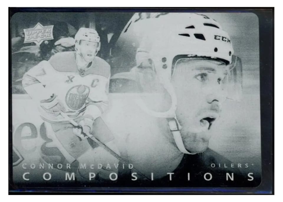 2025 Upper Deck Compositions Connor McDavid #CMP-5 card