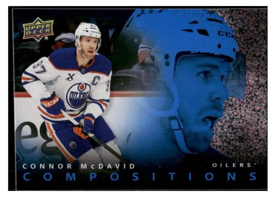2025 Upper Deck Compositions Connor McDavid #CMP-5 card