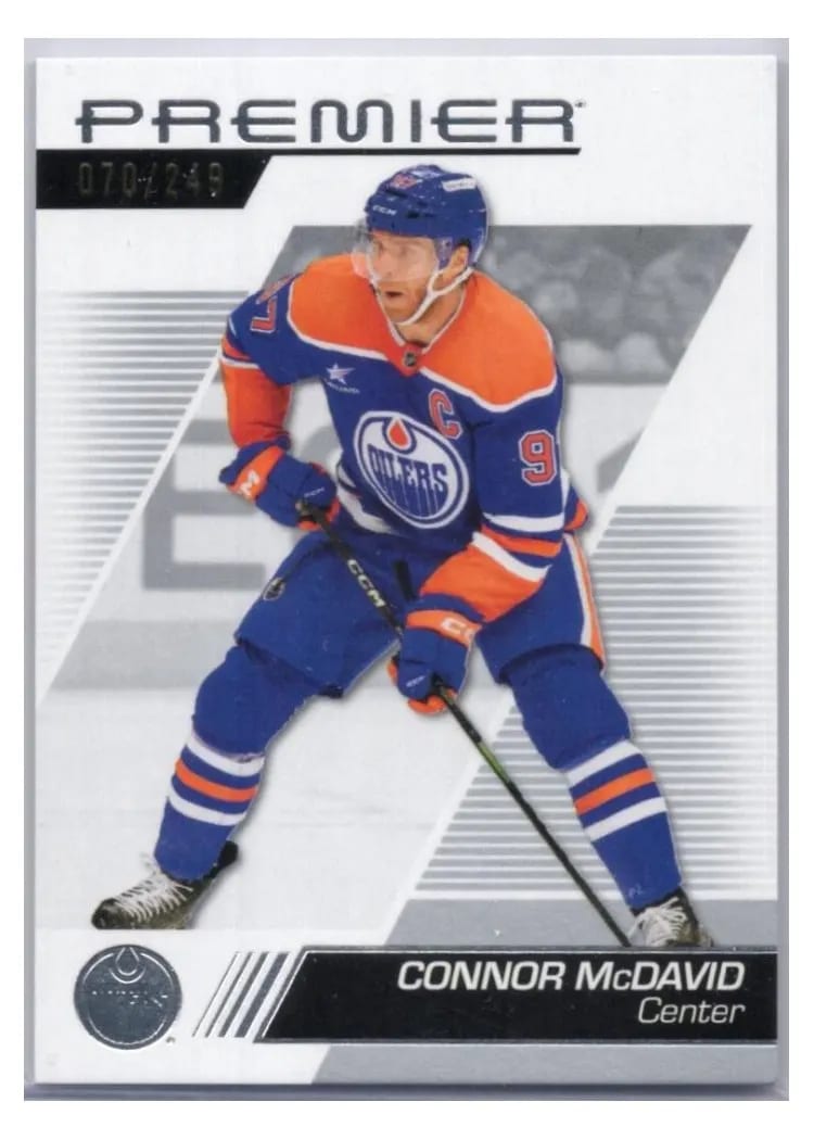 2025 Upper Deck Premier Connor McDavid #2 card