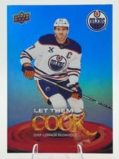 2025 Upper Deck Series 2 Let Them Cook Connor McDavid #LTC-8 card