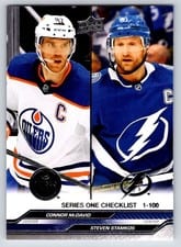 2023 Upper Deck Connor McDavid, Steven Stamkos #199 card