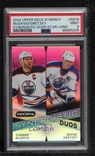 2022-23 Upper Deck Synergy Synergistic Duos Connor McDavid/Wayne Gretzky #SD-18 card