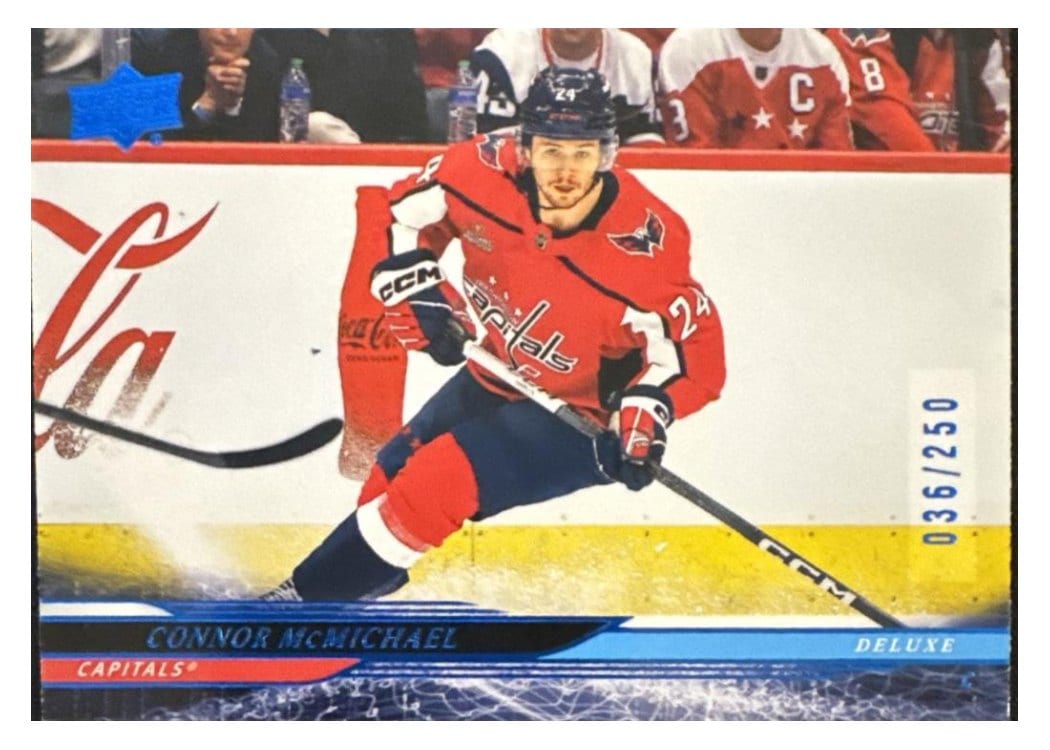 2024-25 Upper Deck Base Set Connor McMichael #438 card