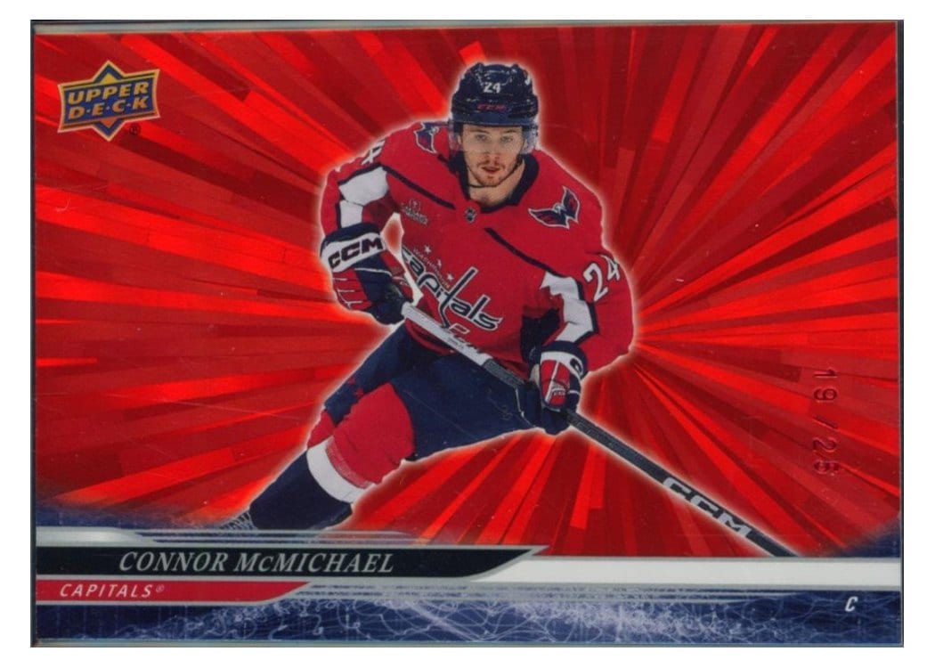 2024-25 Upper Deck Base Set Connor McMichael #438 card