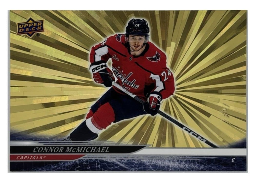2024-25 Upper Deck Base Set Connor McMichael #438 card