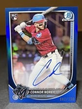 2025 Bowman Chrome Rookie Autographs Connor Norby #CRA-CN card