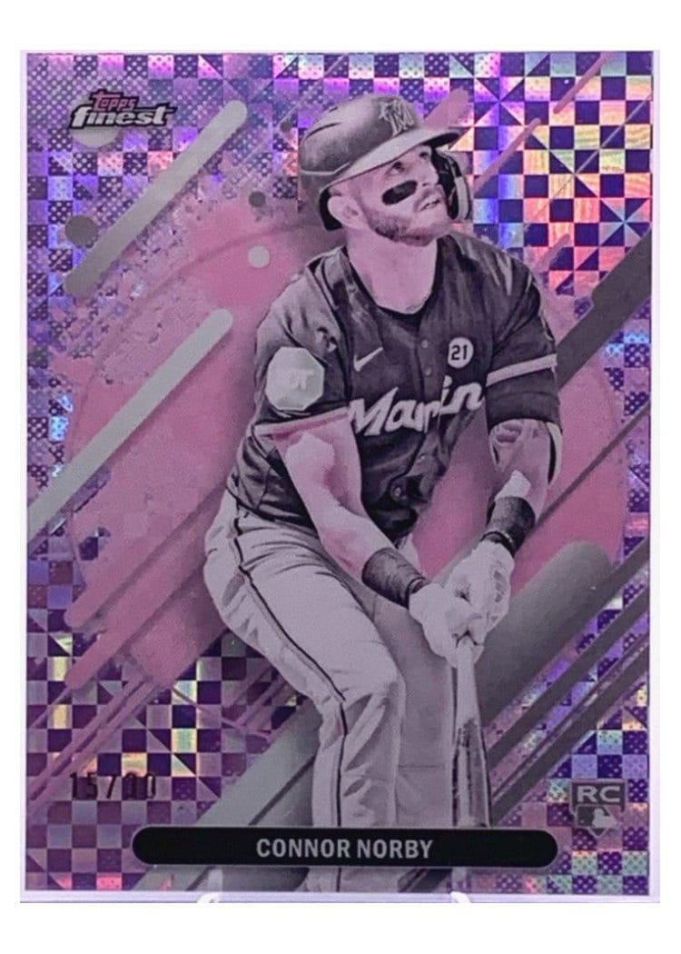 2025 Finest Base Set Connor Norby #207 card