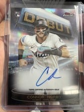 2025 Finest Debut Autographs Connor Norby #DAV-CN card