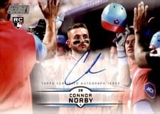 2025 Stadium Club Base Autographs Connor Norby #SCBA-CN card
