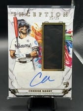 2025 Topps Inception Inception Autograph Game Relics Connor Norby #IAGR-CN card