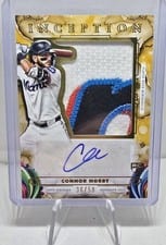 2025 Topps Inception Inception Autograph Jumbo Patch Connor Norby #IAJP-CN card