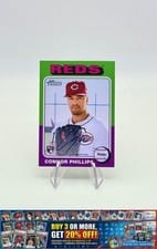 2024 Topps Heritage Real One Autograph Connor Phillips #ROACP card
