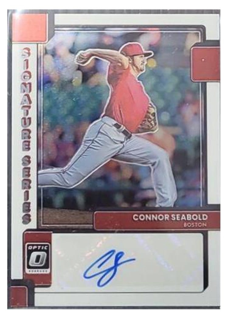 2022 Donruss Optic Signature Series Connor Seabold #SIGS-CS card