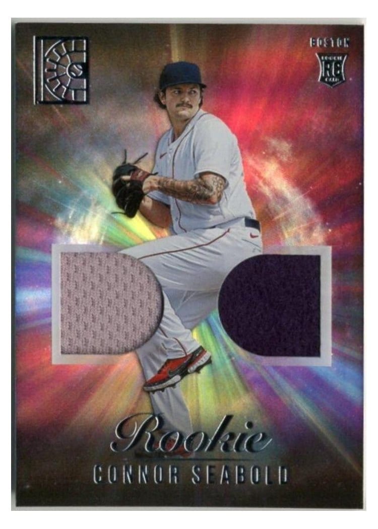 2022 Panini Capstone Rookie Dual Materials Connor Seabold #RDM-CS card