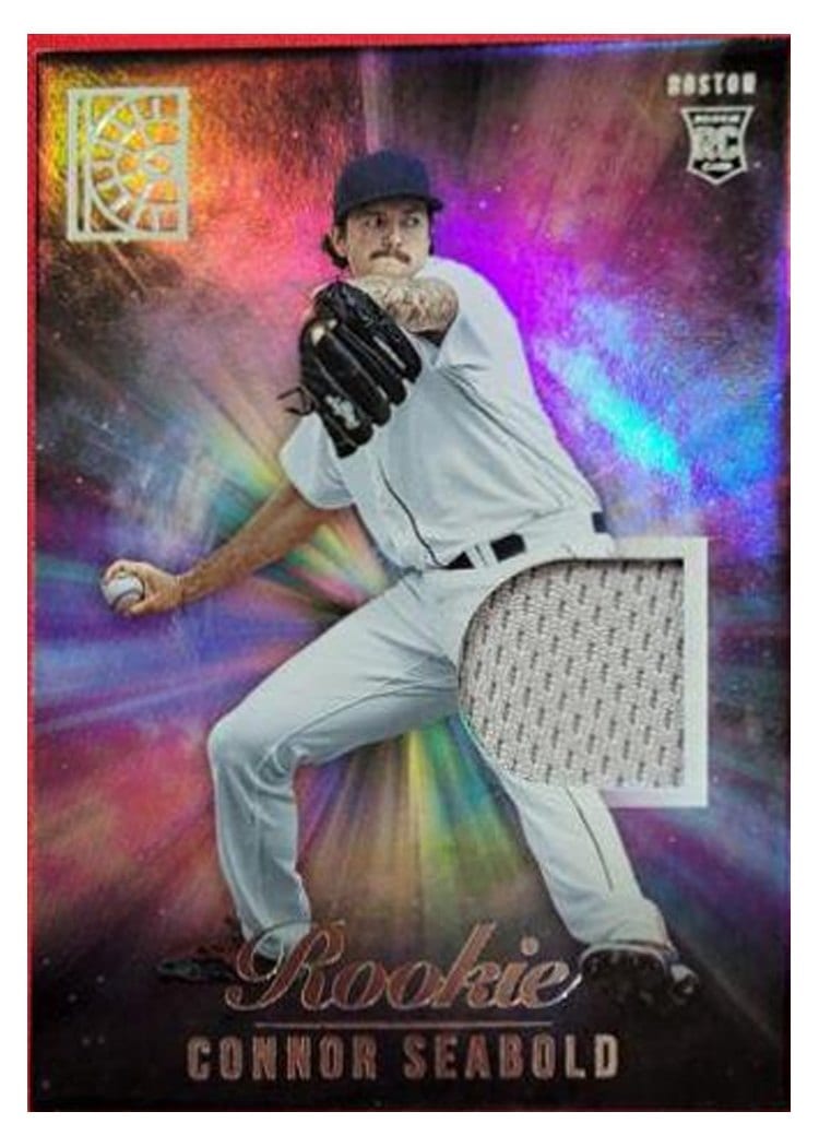 2022 Panini Capstone Rookie Materials Connor Seabold #RM-CS card