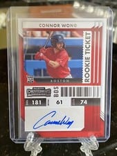2022 Panini Chronicles Contenders Rookie Ticket Connor Seabold #29 card