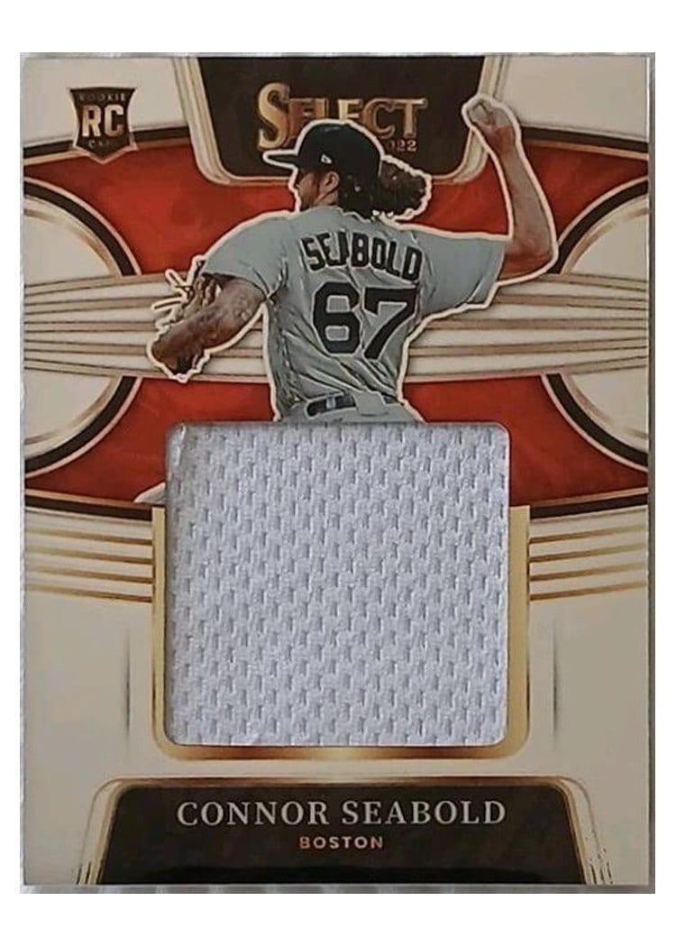 2022 Panini Select Rookie Jumbo Swatch Connor Seabold #RJS-CS card