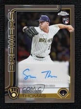 2025 Topps Chrome Update Autographs Connor Thomas #AC-CT card