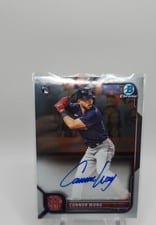2022 Bowman Chrome Rookie Autographs Connor Wong #CRA-CW card