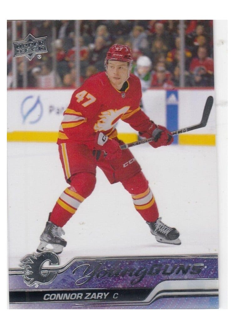 2023-24 Upper Deck Base Set Connor Zary #496 card