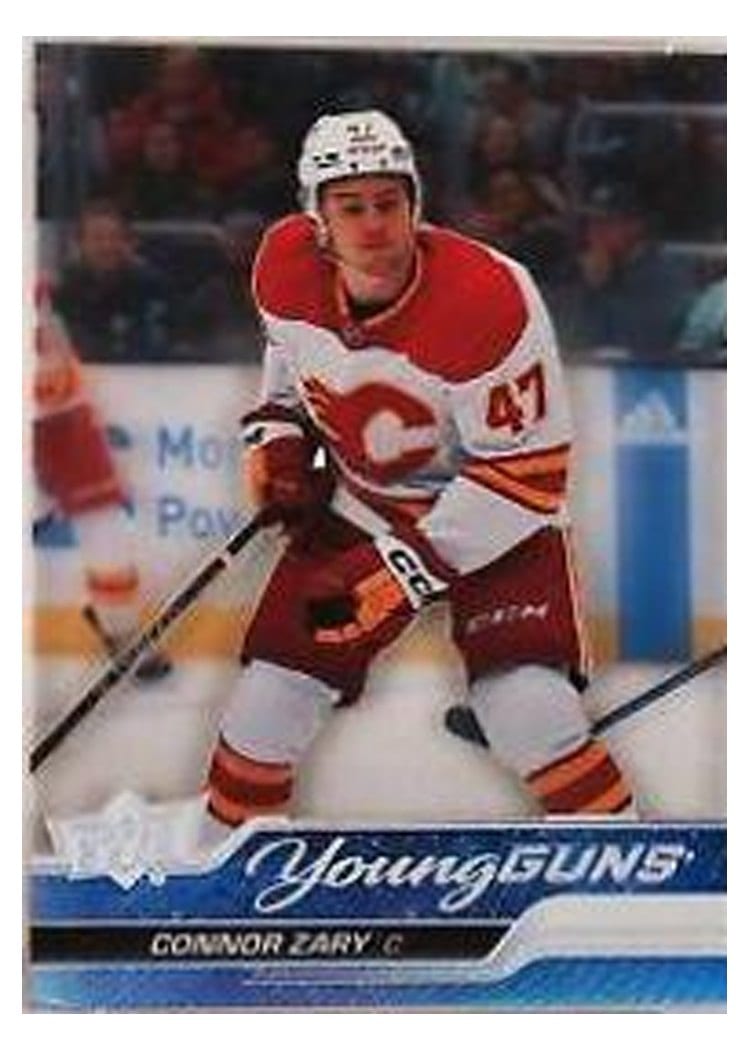 2023-24 Upper Deck Base Set Connor Zary #496 card