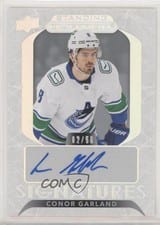2021-22 Upper Deck Ovation Standing Ovation Signatures Conor Garland #SOS-CG card