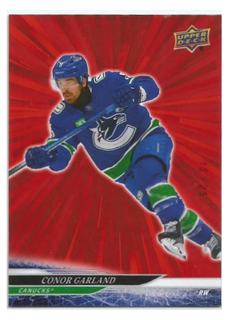 2024-25 Upper Deck Base Set Conor Garland #429 card