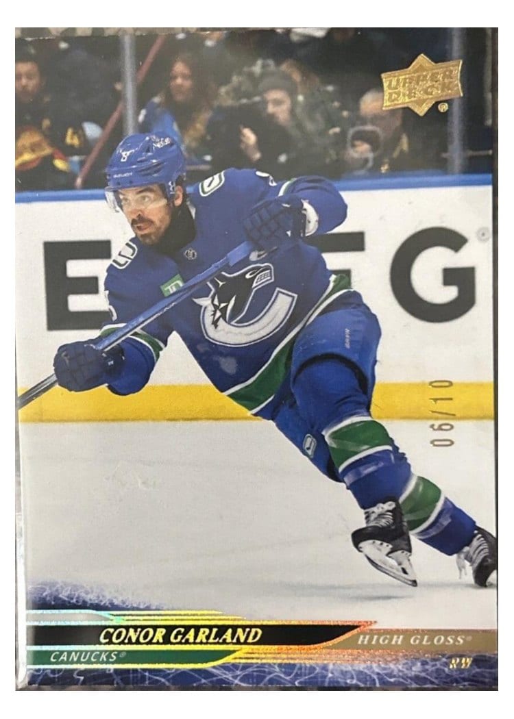 2024-25 Upper Deck Base Set Conor Garland #429 card