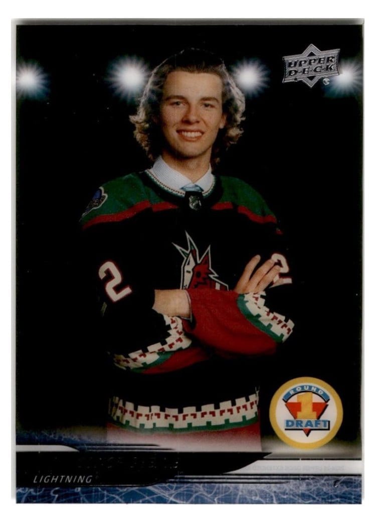 2024-25 Upper Deck Base Set Conor Geekie #744 card