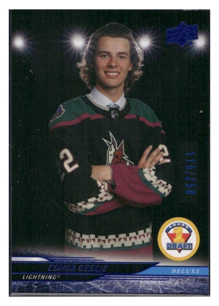 2024-25 Upper Deck Base Set Conor Geekie #744 card