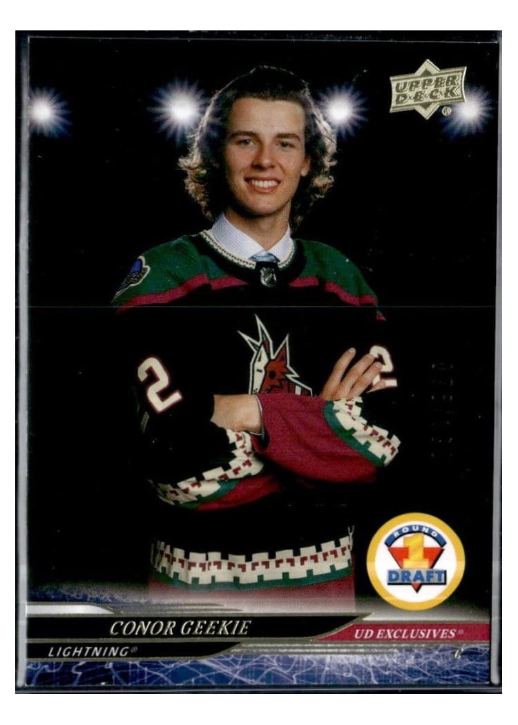 2024-25 Upper Deck Base Set Conor Geekie #744 card