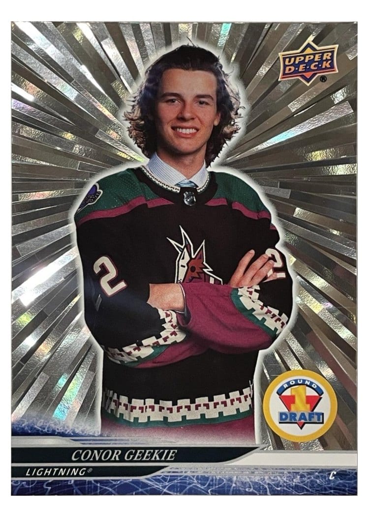 2024-25 Upper Deck Base Set Conor Geekie #744 card