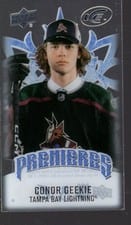 2024-25 Upper Deck Ice Ice Premieres Minis Conor Geekie #MP-CG card