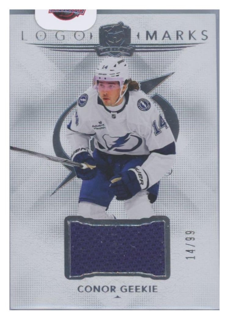 2024-25 Upper Deck The Cup Logomarks Conor Geekie #LM-GE card