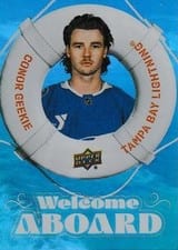 2024-25 Upper Deck Welcome Aboard Conor Geekie #WA-14 card