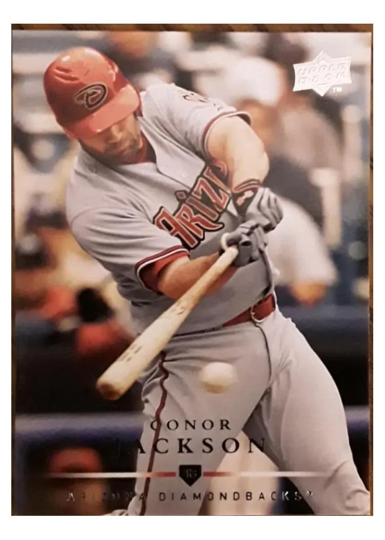 2008 Upper Deck Base Set Conor Jackson #99 card