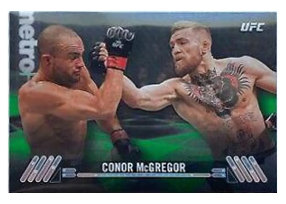 2017 Topps UFC Knockout Conor McGregor #2 card
