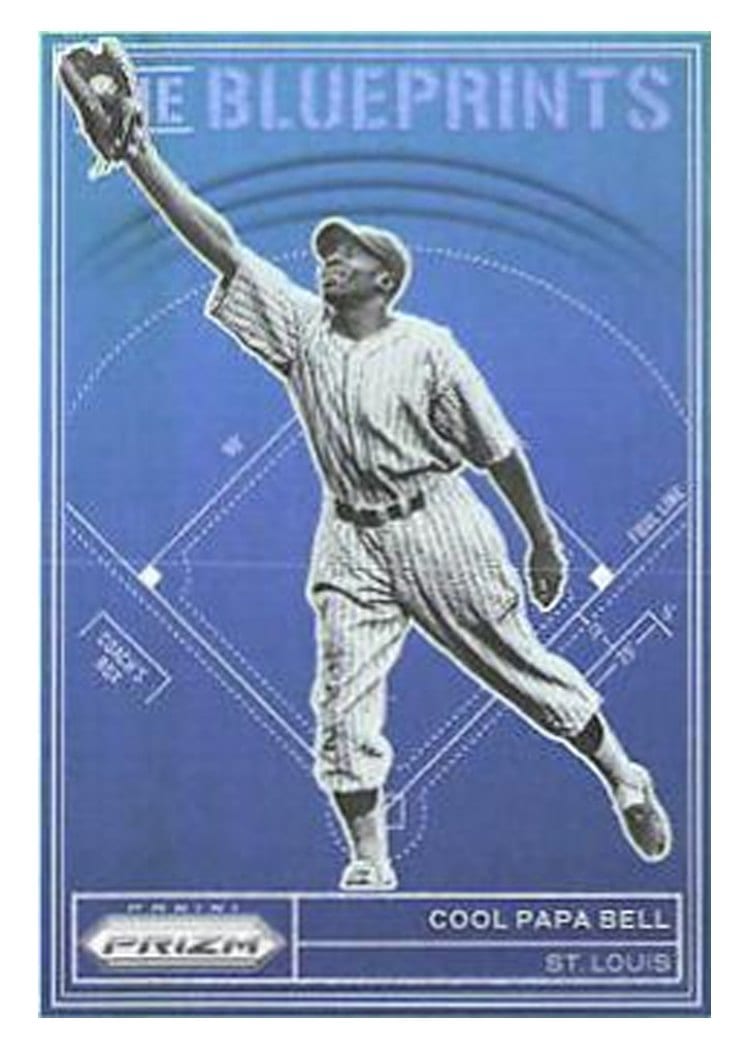 2023 Panini Prizm The Blueprints Cool Papa Bell #TB18 card