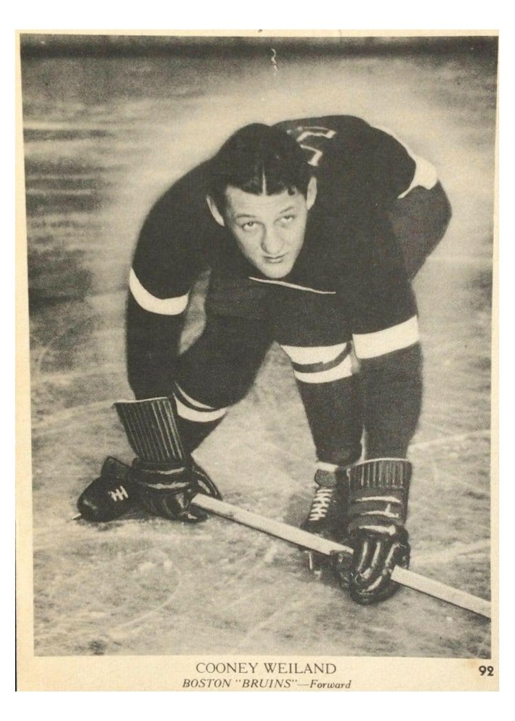1939 O-Pee-Chee V301-1 Cooney Weiland #92 card