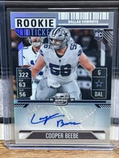 2024 Panini Contenders Optic Rookie Ticket Autographs Cooper Beebe #183 card