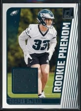 2024 Donruss Rookie Phenom Jerseys Cooper DeJean #RPJ-CDE card