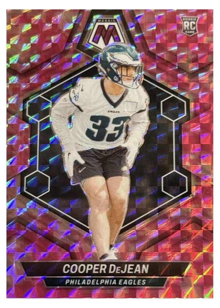 2024 Panini Mosaic Base Set Cooper DeJean #340 card