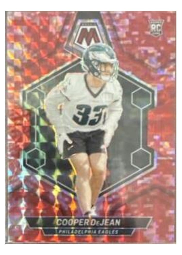 2024 Panini Mosaic Base Set Cooper DeJean #340 card
