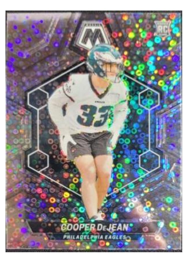 2024 Panini Mosaic Base Set Cooper DeJean #340 card