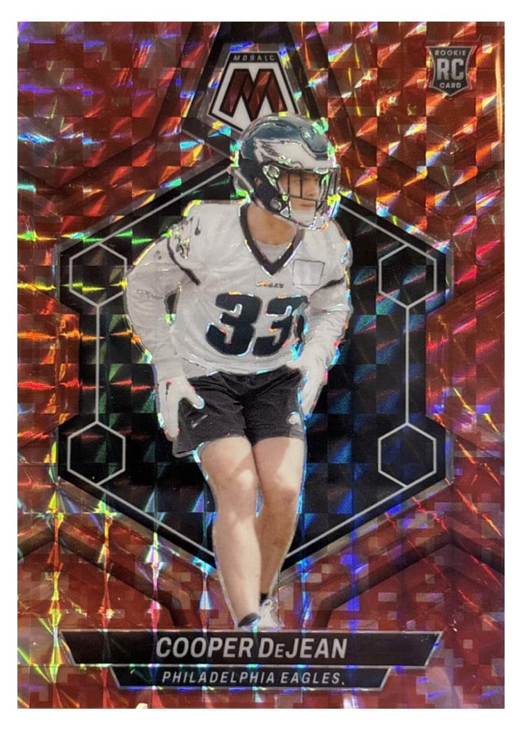 2024 Panini Mosaic Base Set Cooper DeJean #340 card