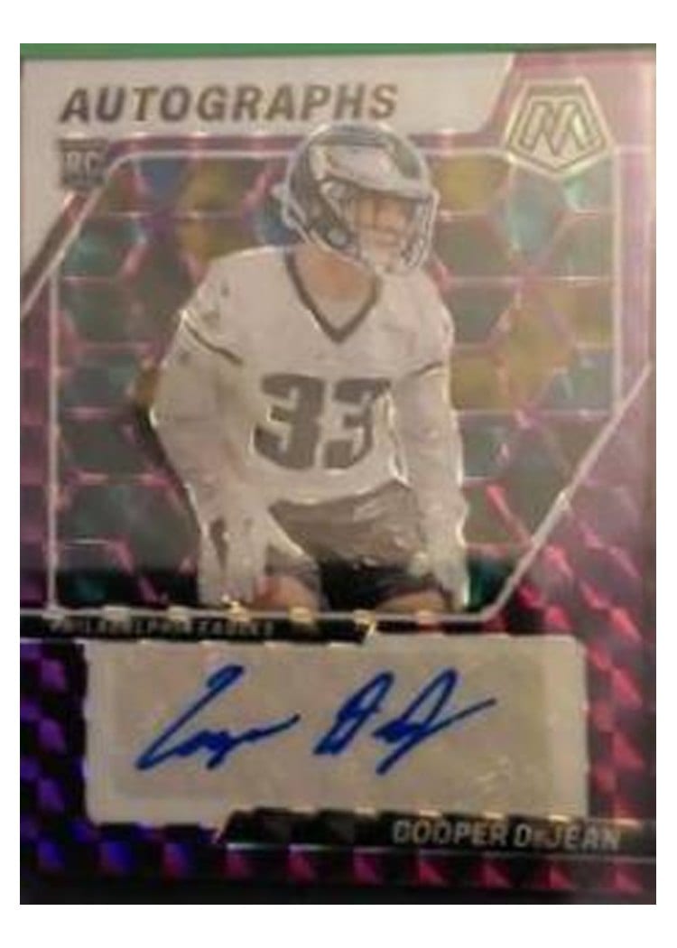 2024 Panini Mosaic Base Set Cooper DeJean #340 card