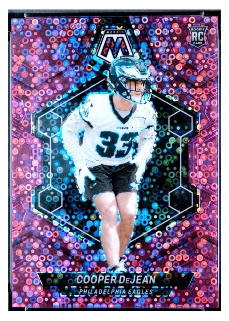 2024 Panini Mosaic Base Set Cooper DeJean #340 card