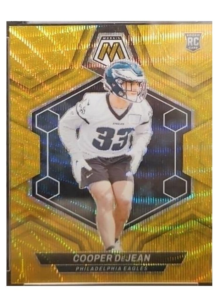 2024 Panini Mosaic Base Set Cooper DeJean #340 card