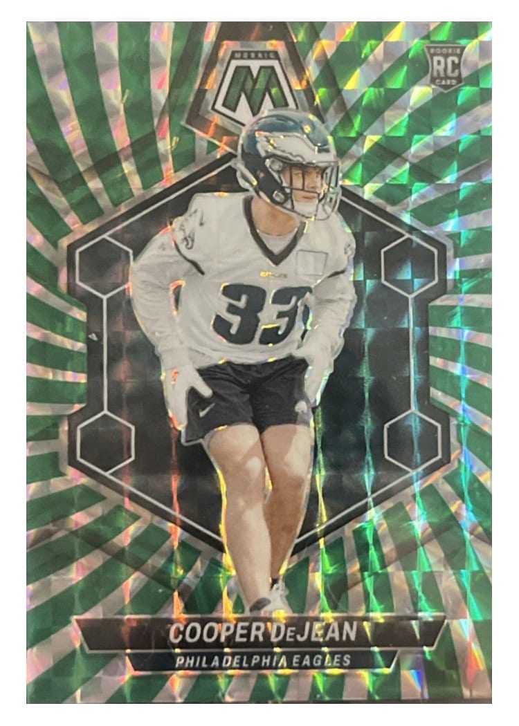 2024 Panini Mosaic Base Set Cooper DeJean #340 card
