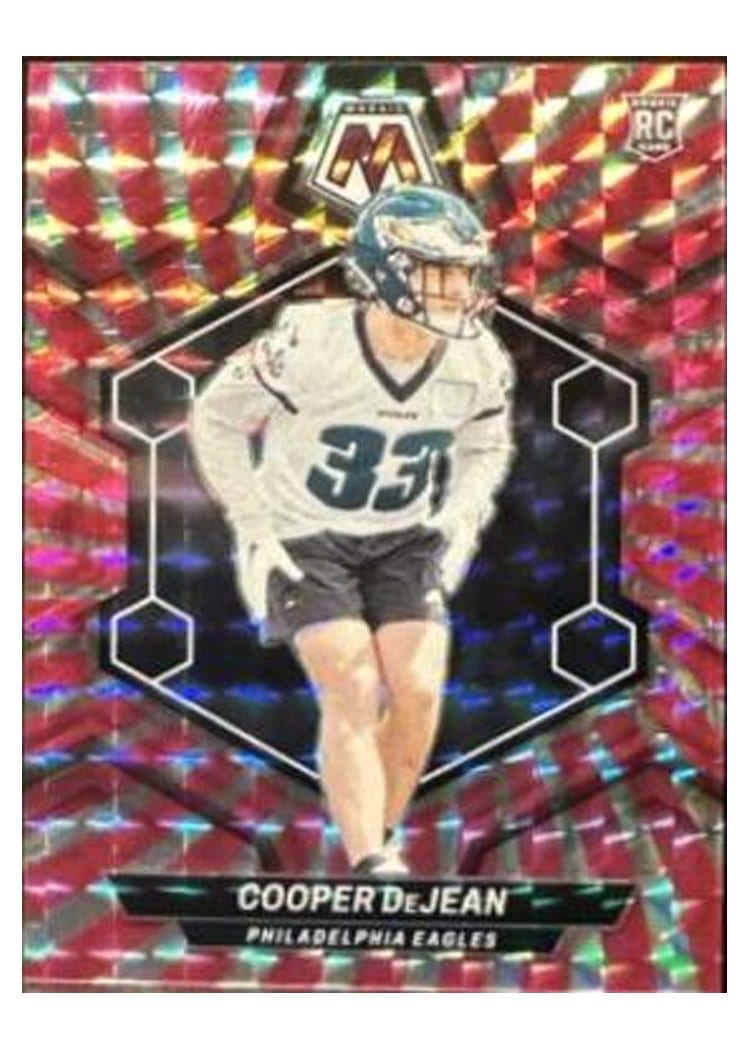 2024 Panini Mosaic Base Set Cooper DeJean #340 card